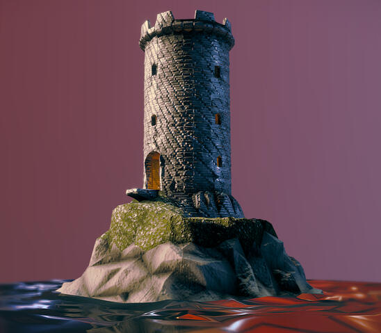 Medieval tower